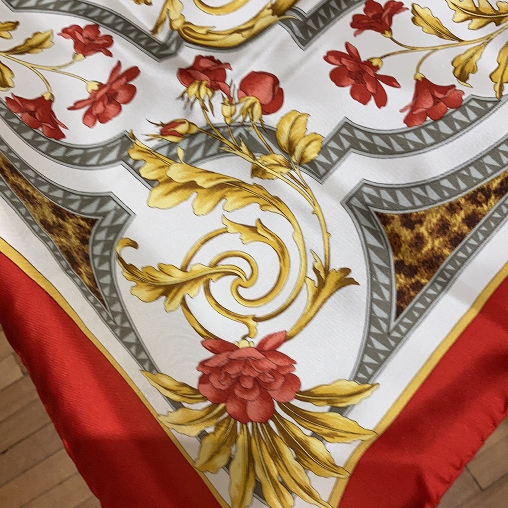 Salvatore Ferragamo Silk Scarf - Picture 4 of 7
